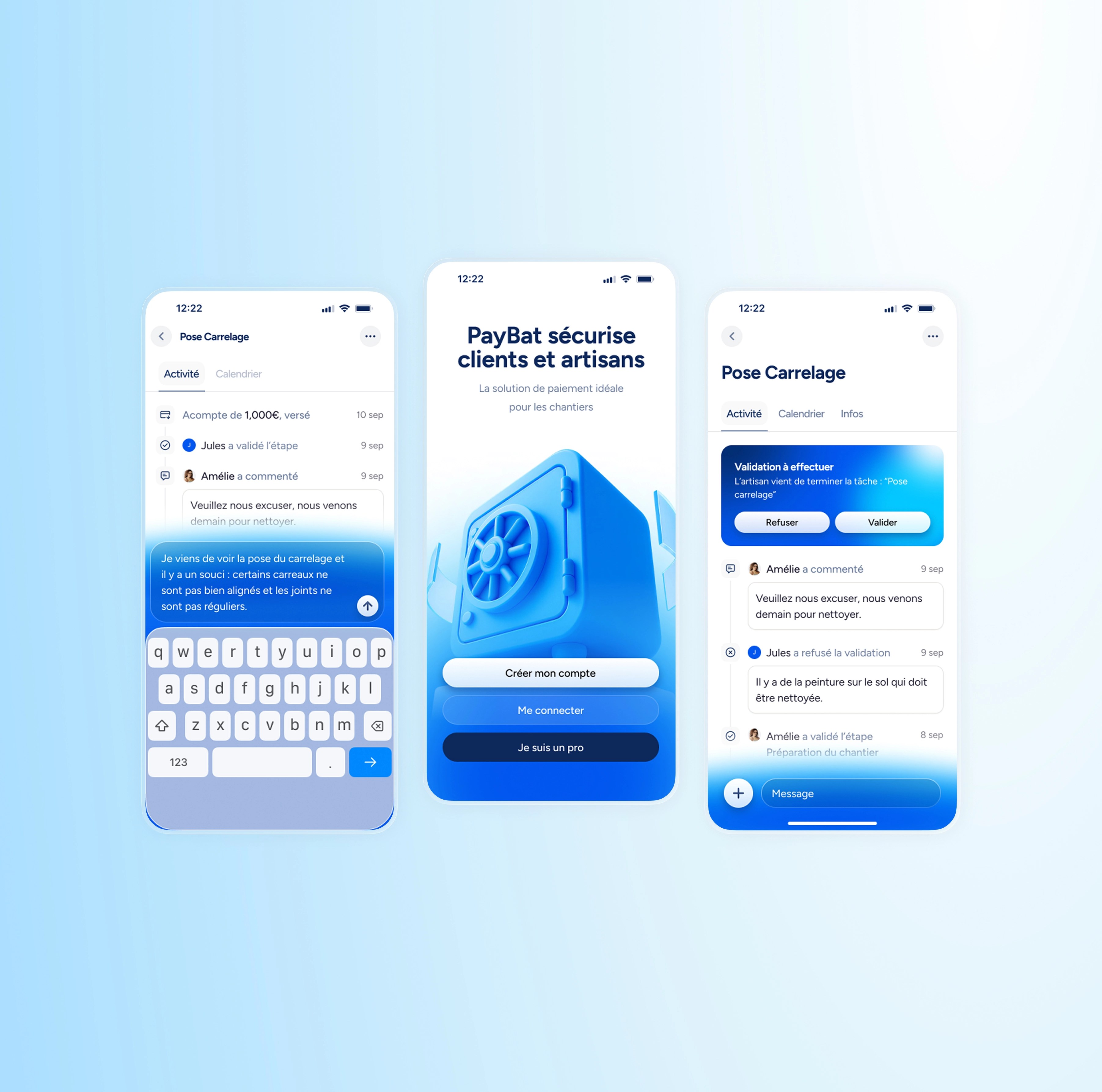 PayBat — Construction & Paiements