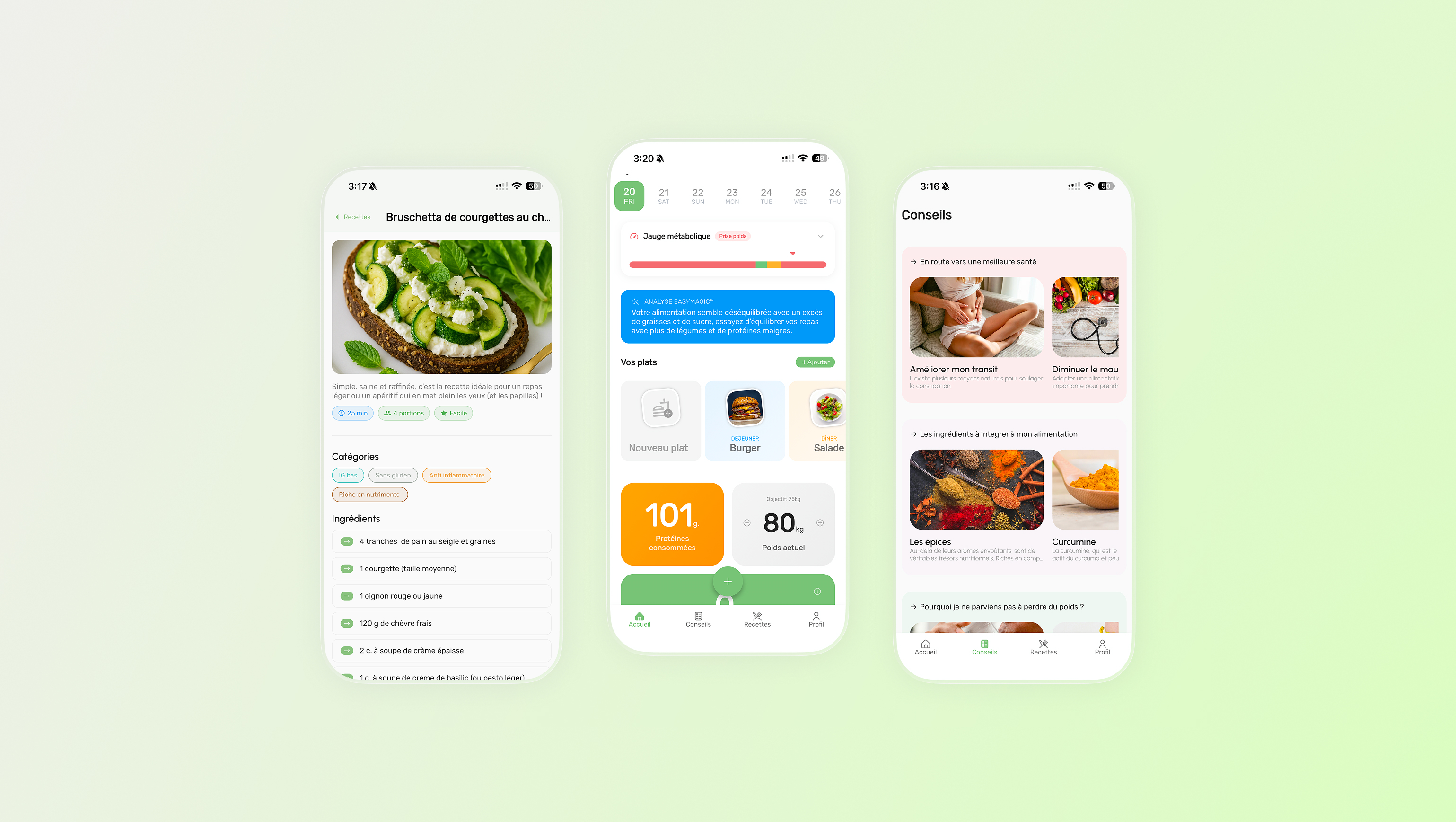 EatEasy — Nutrition & Santé