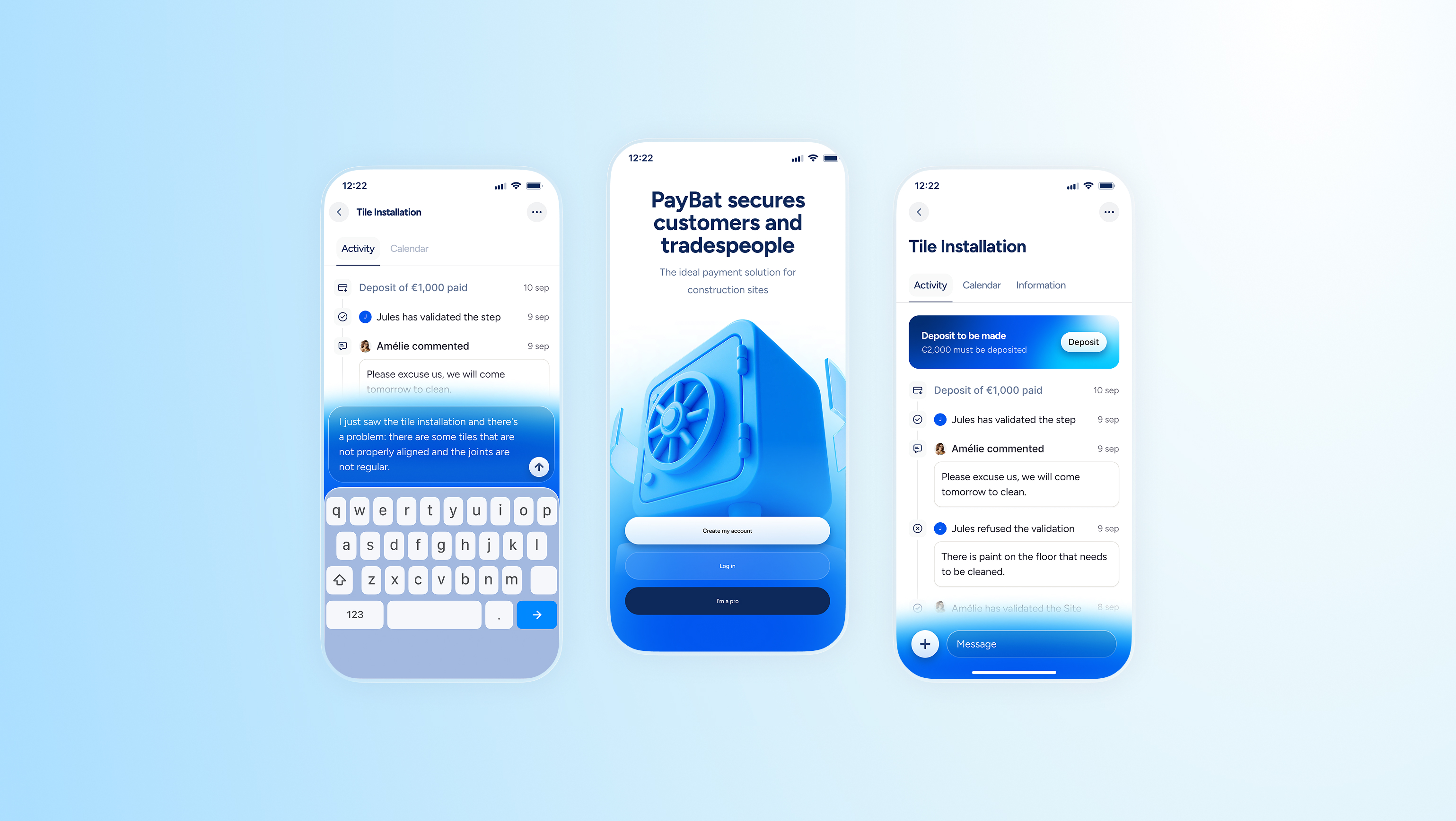 PayBat — Construction & Paiements