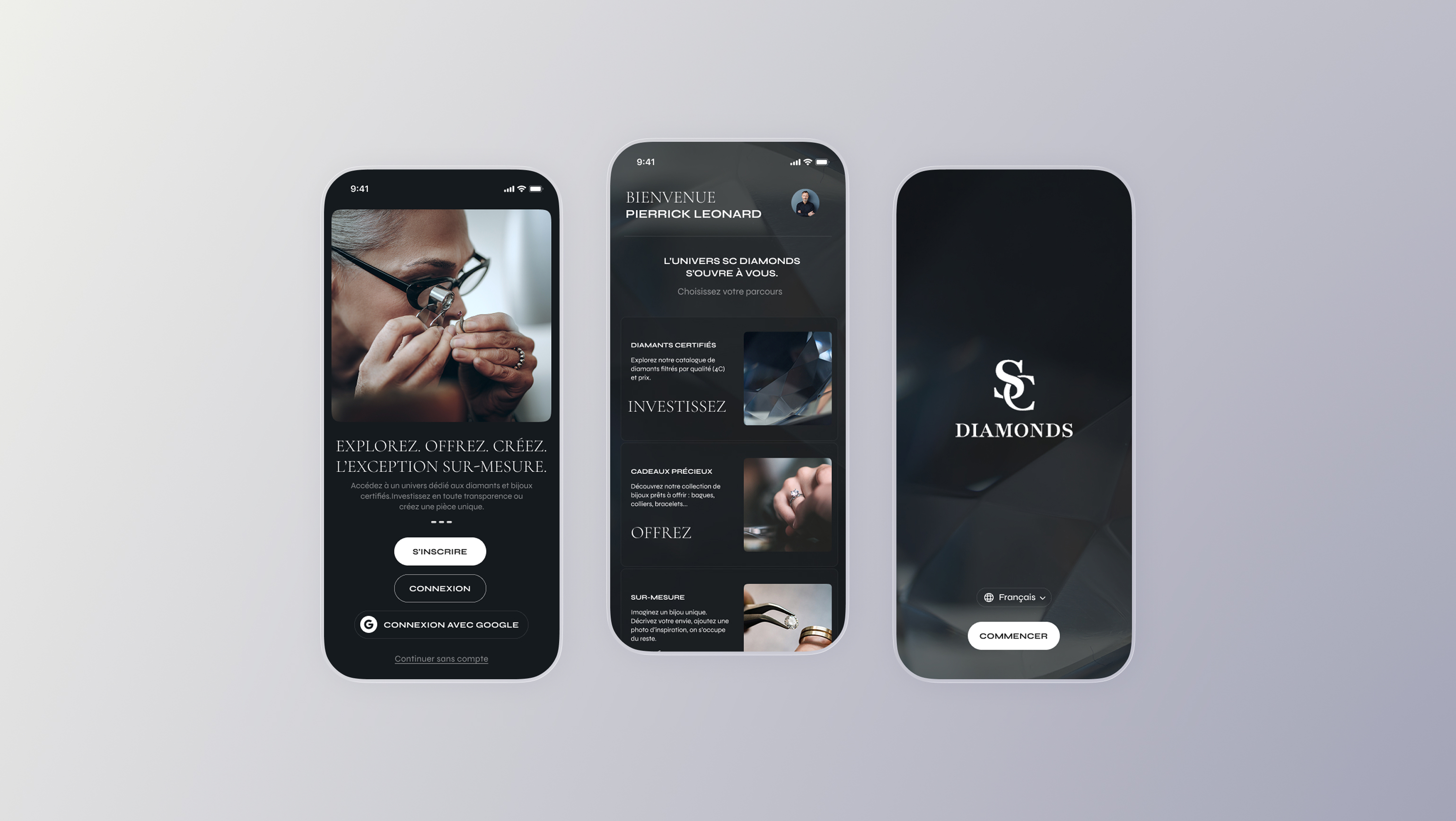 SC Diamonds — Luxe & Diamants